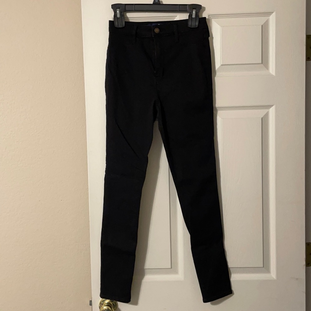 Hollister black high raise jeans